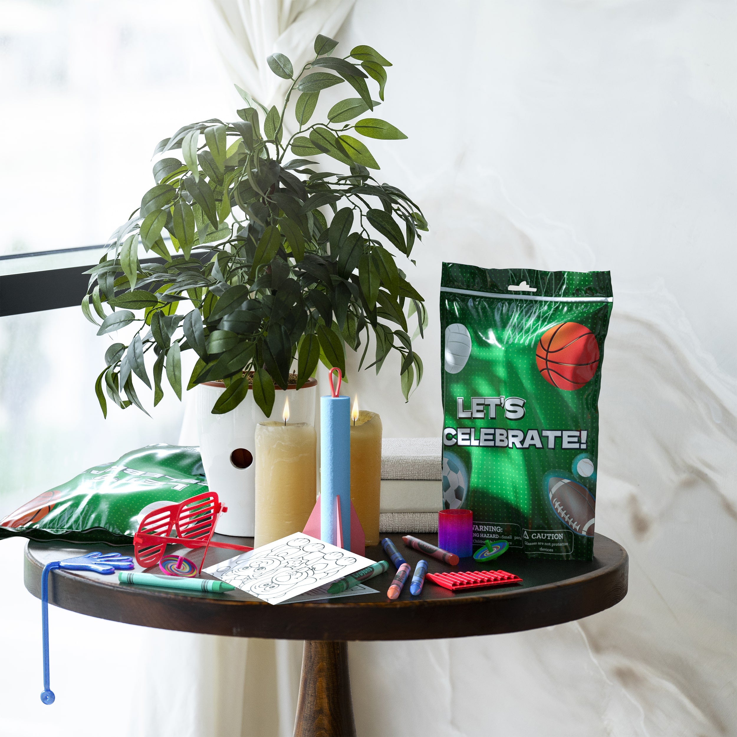 8 Piece Goody Bag - Sports Theme | 10 Count