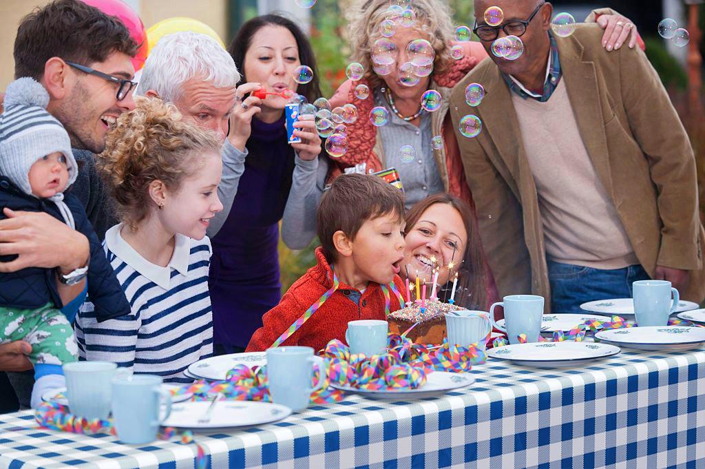 54 In. x 300 Ft. Cut to Size Plastic Table Cover  | Blue Gingham | Case of 4