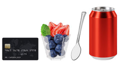 Exquisite Clear Plastic Tasting Spoons | 500 Count