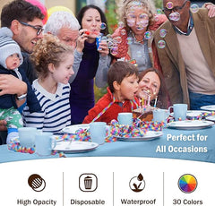 Light Blue Plastic Table Cover | Case of 48 - 54 In. x 108 In.