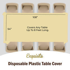 Light Yellow Table Cover
