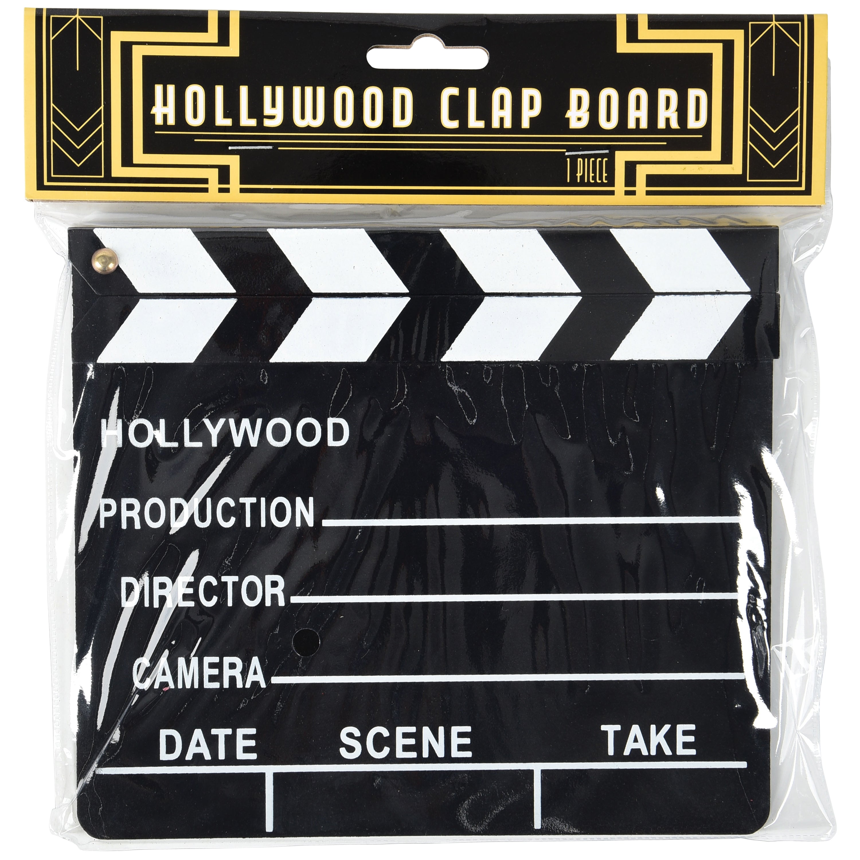 Hollywood Clap Board - 1 Count