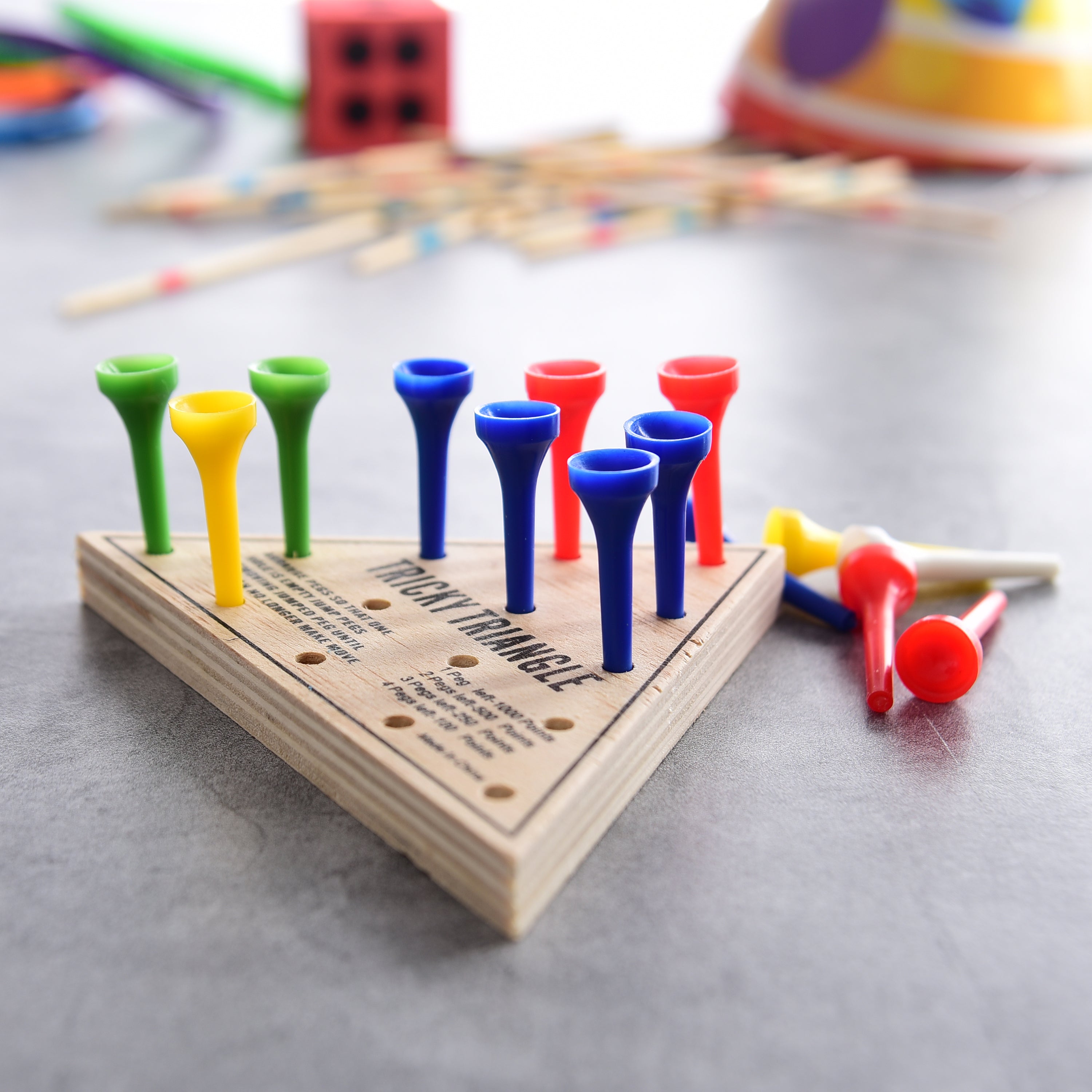 Tricky Triangle Game - 1 Count