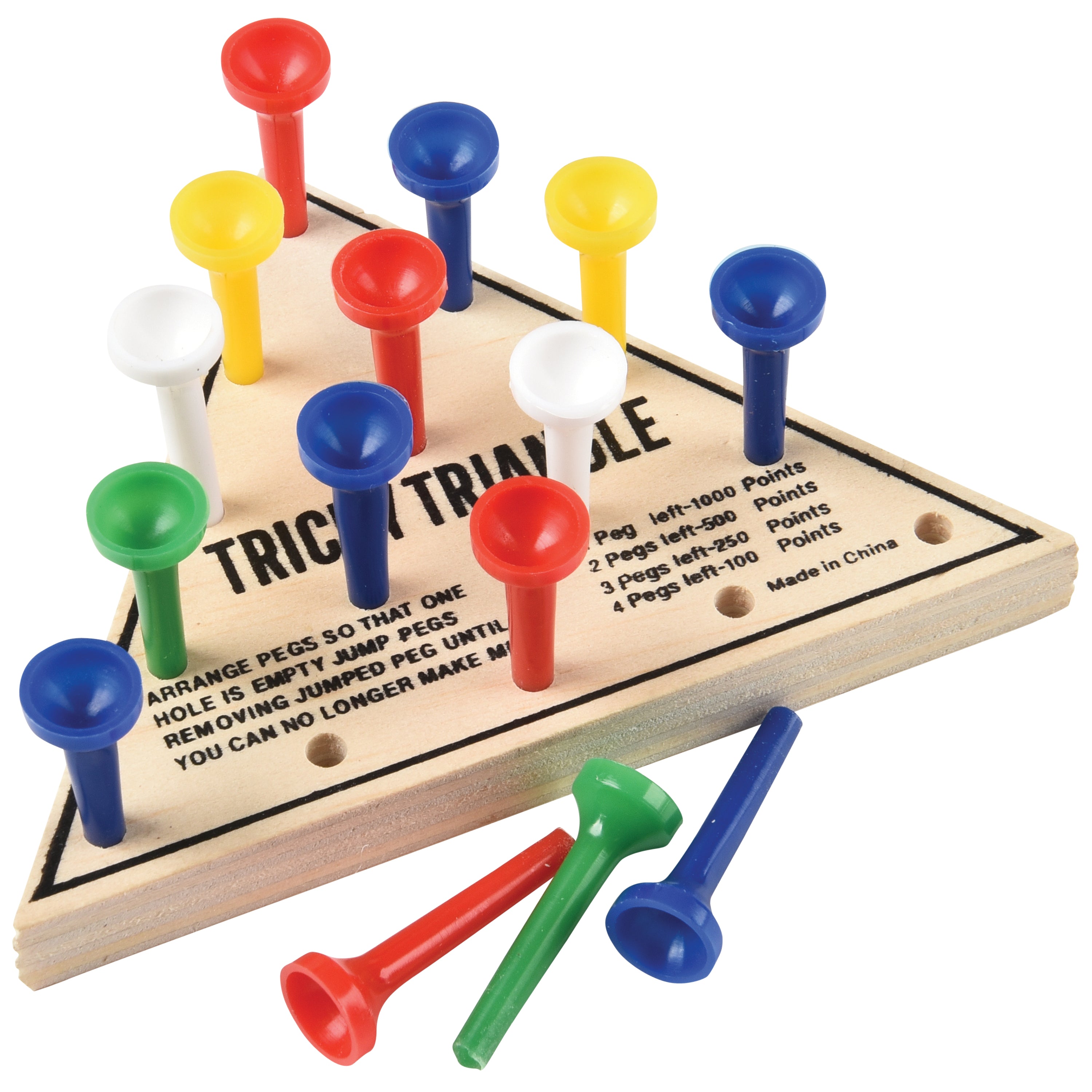 Tricky Triangle Game - 1 Count