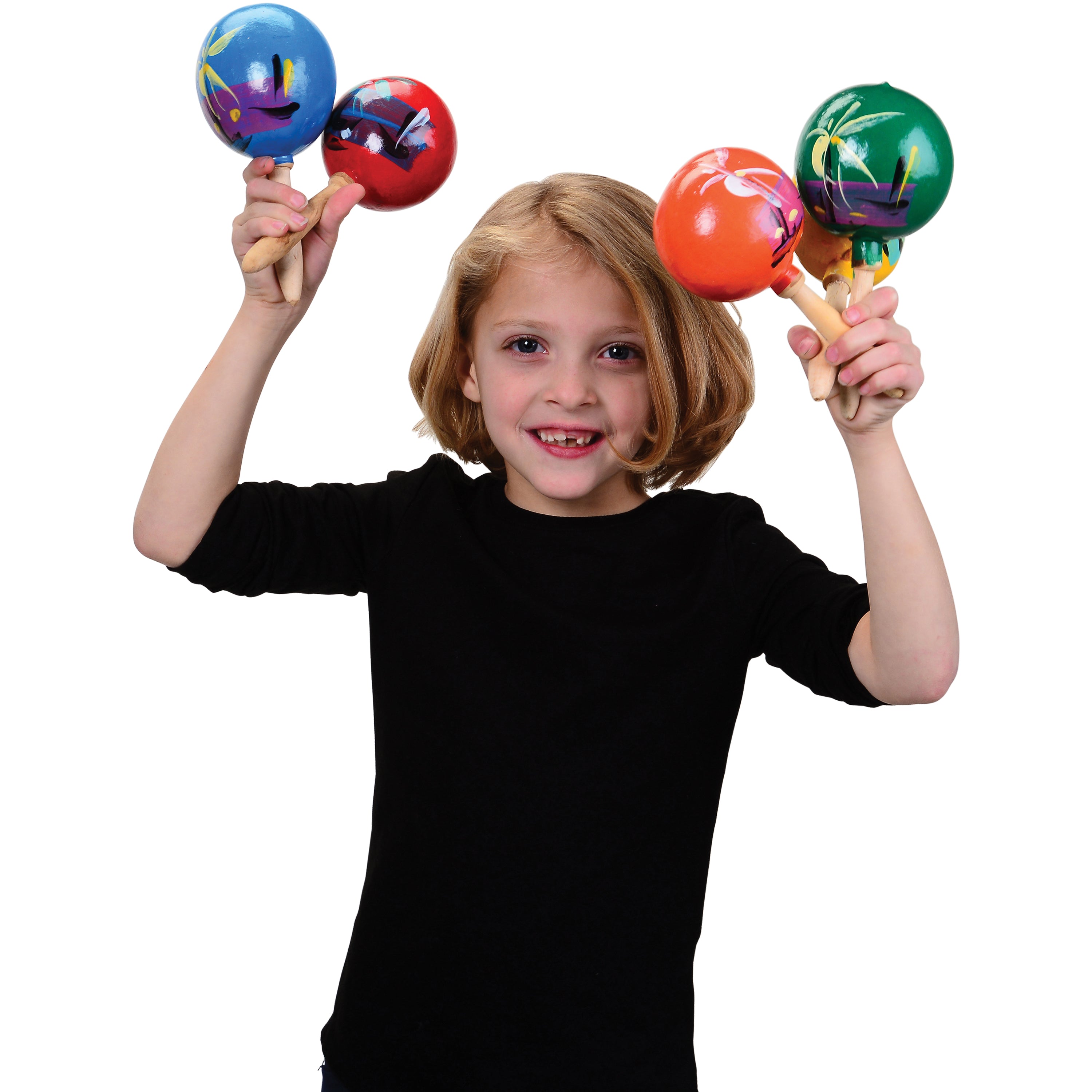 Wooden Maracas - 2 Count