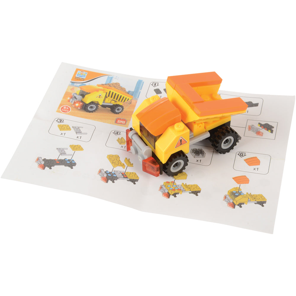 Construction Bricks/27 To 32-Pcs - 12 Count