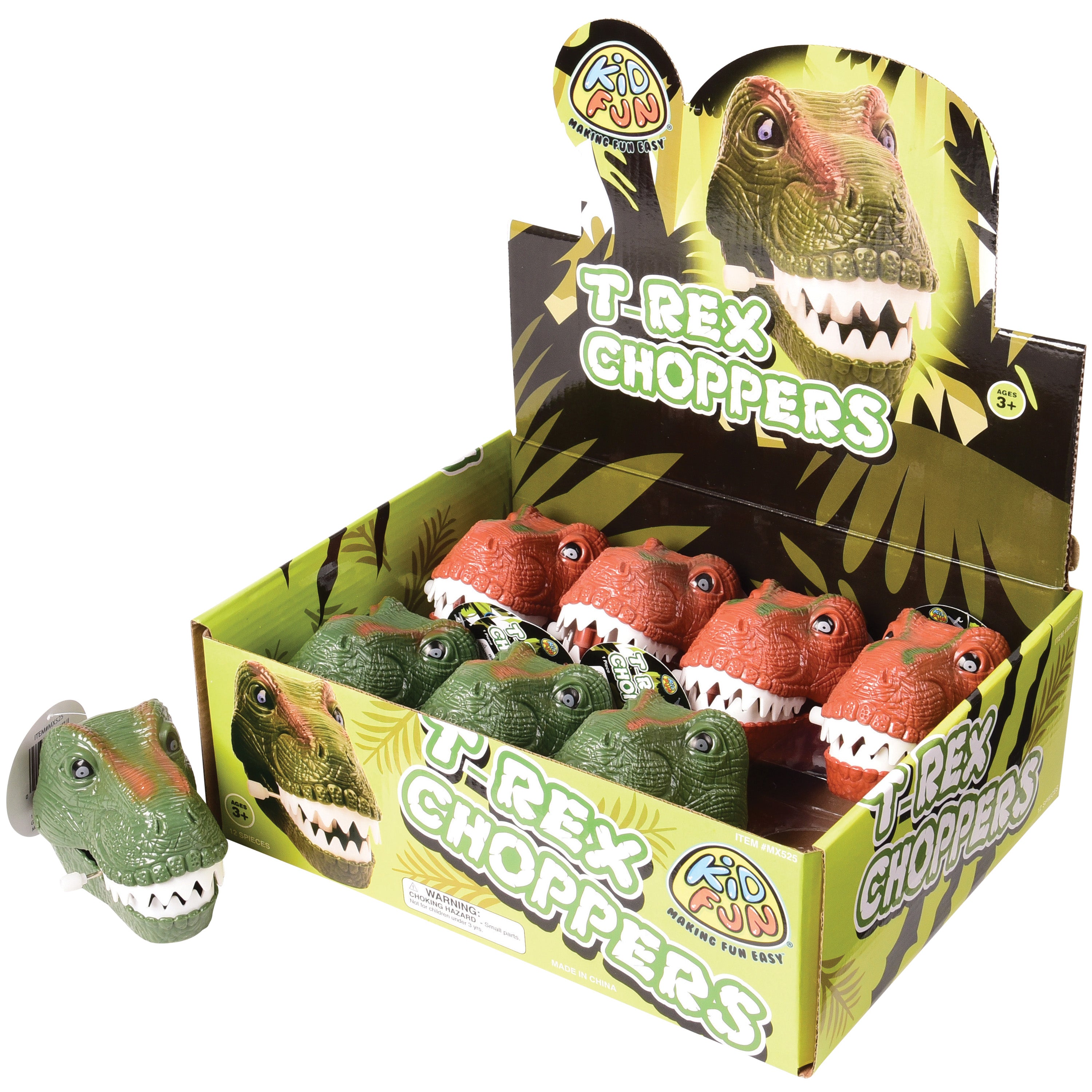 T-Rex Choppers/8 Per Disp - 8 Count