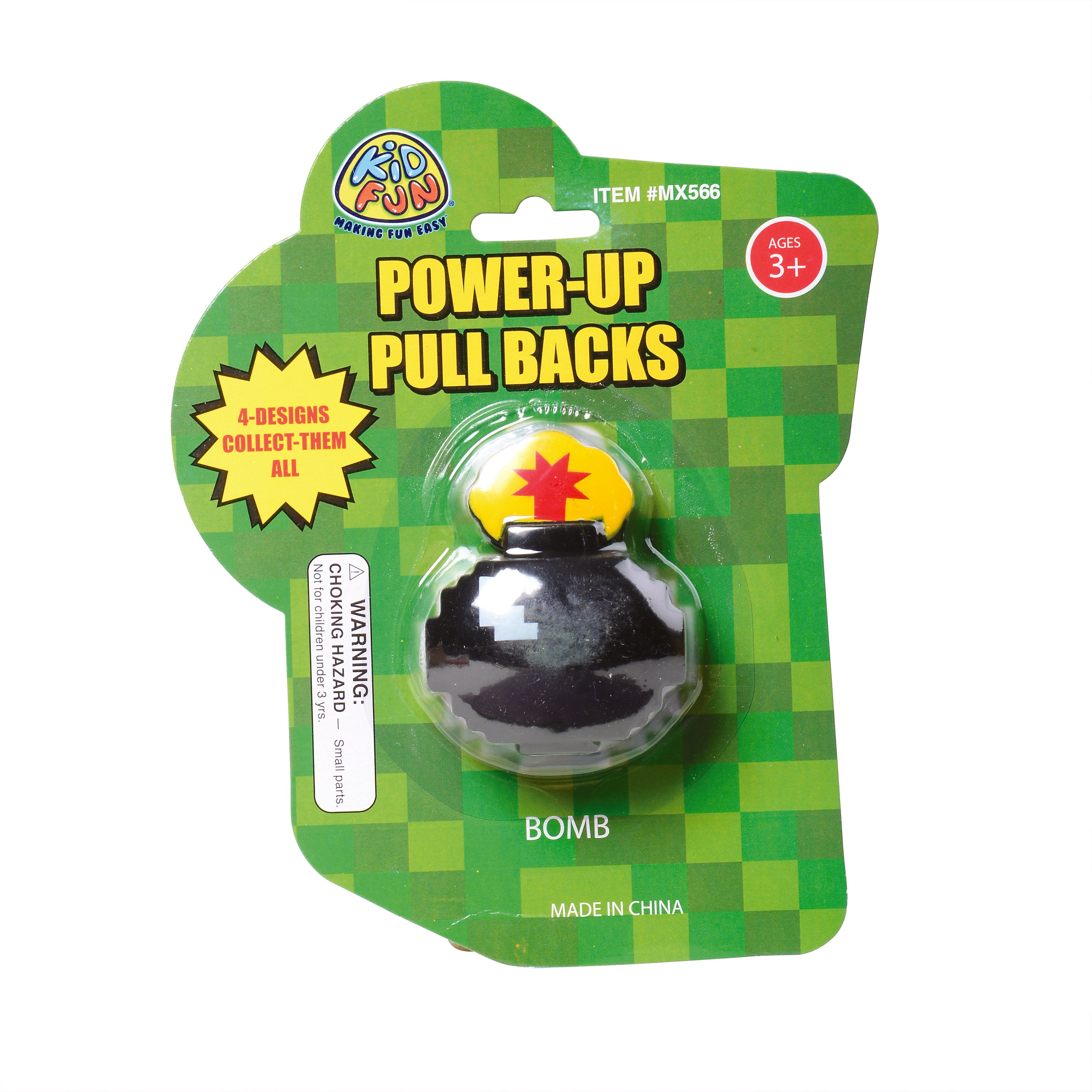Power Up Pull Backs - 12 Count