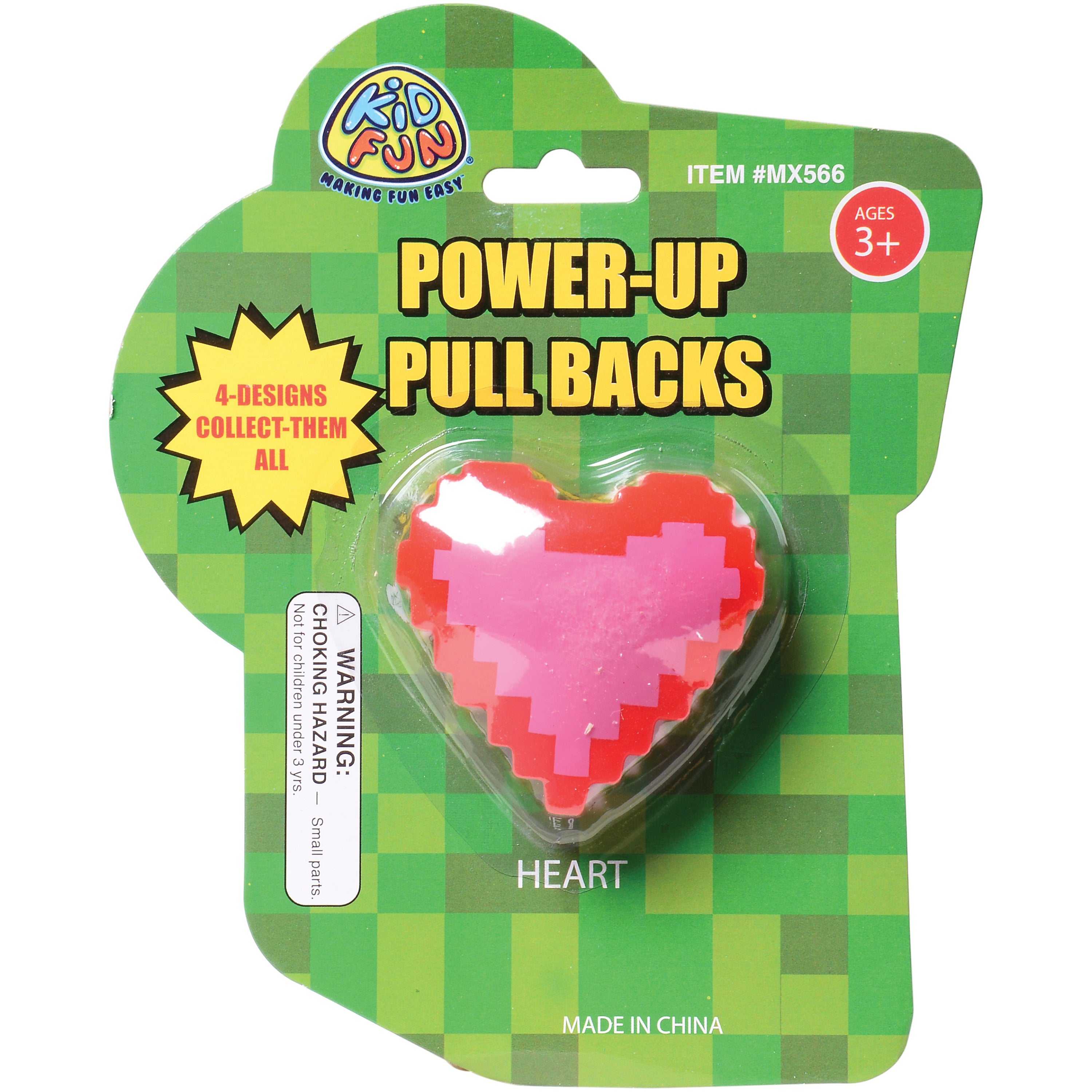 Power Up Pull Backs - 12 Count