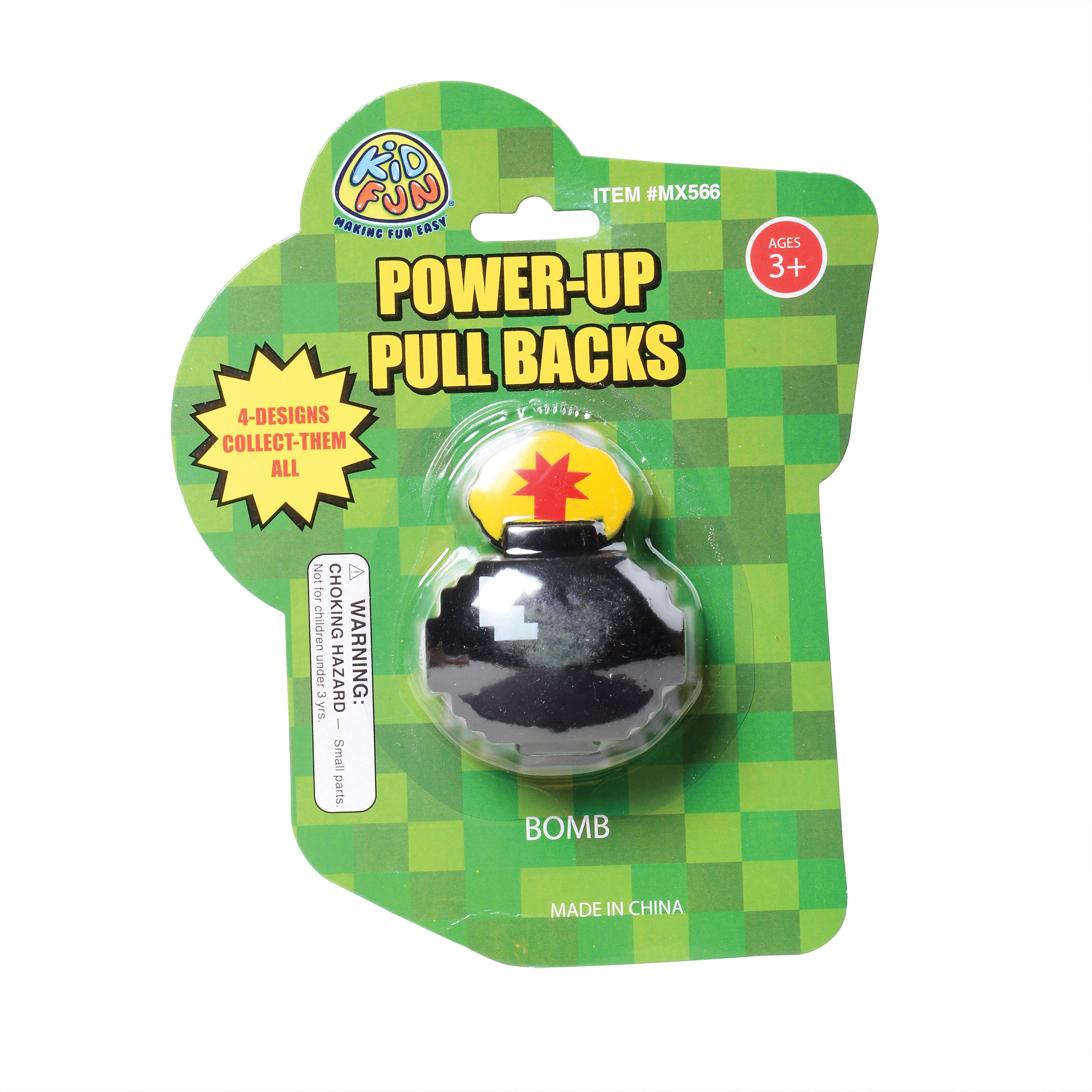Power Up Pull Backs - 12 Count