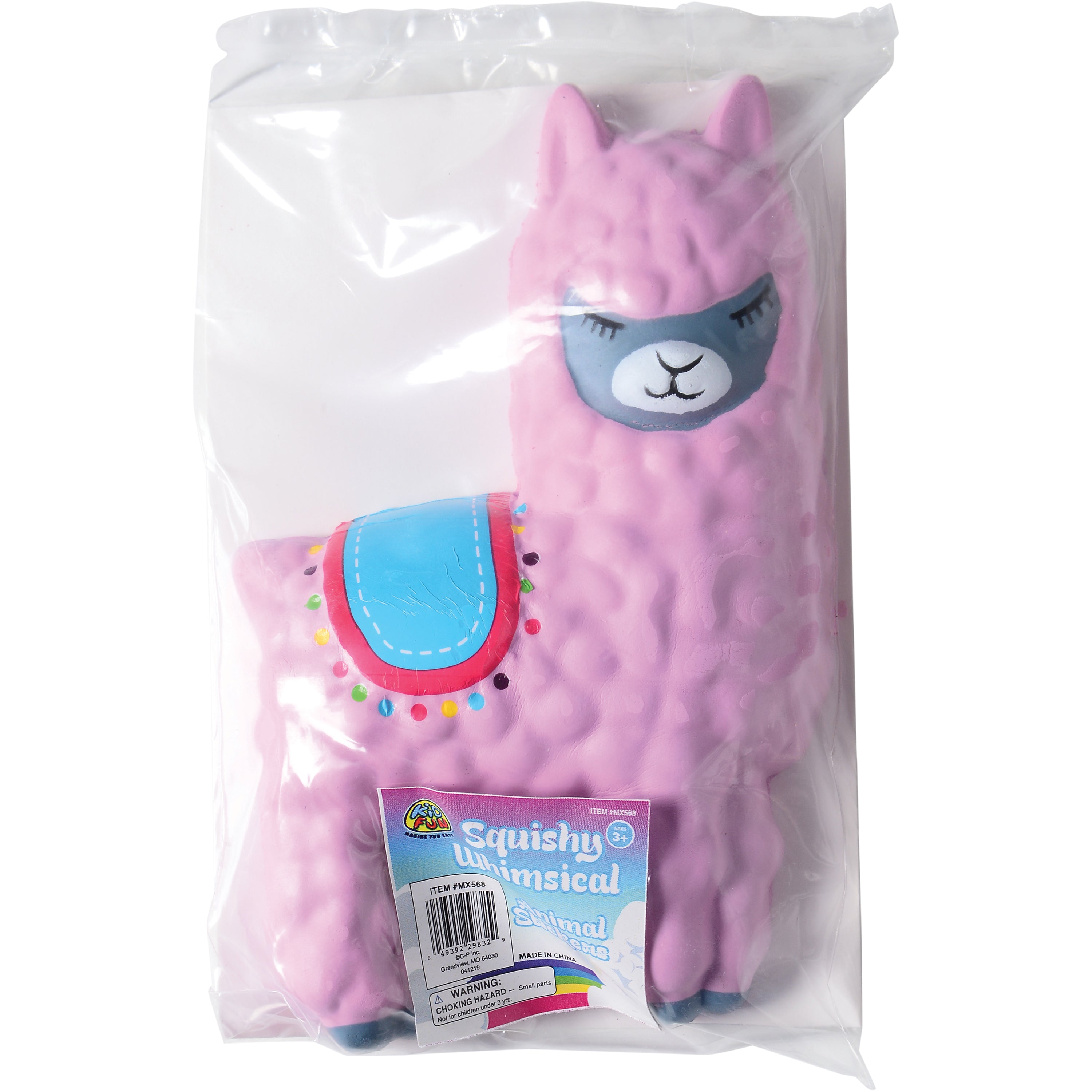 Squishy Whimsical Animal Stickers - 12 Count