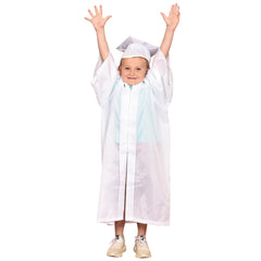 White Graduate Outfit - 1 Count