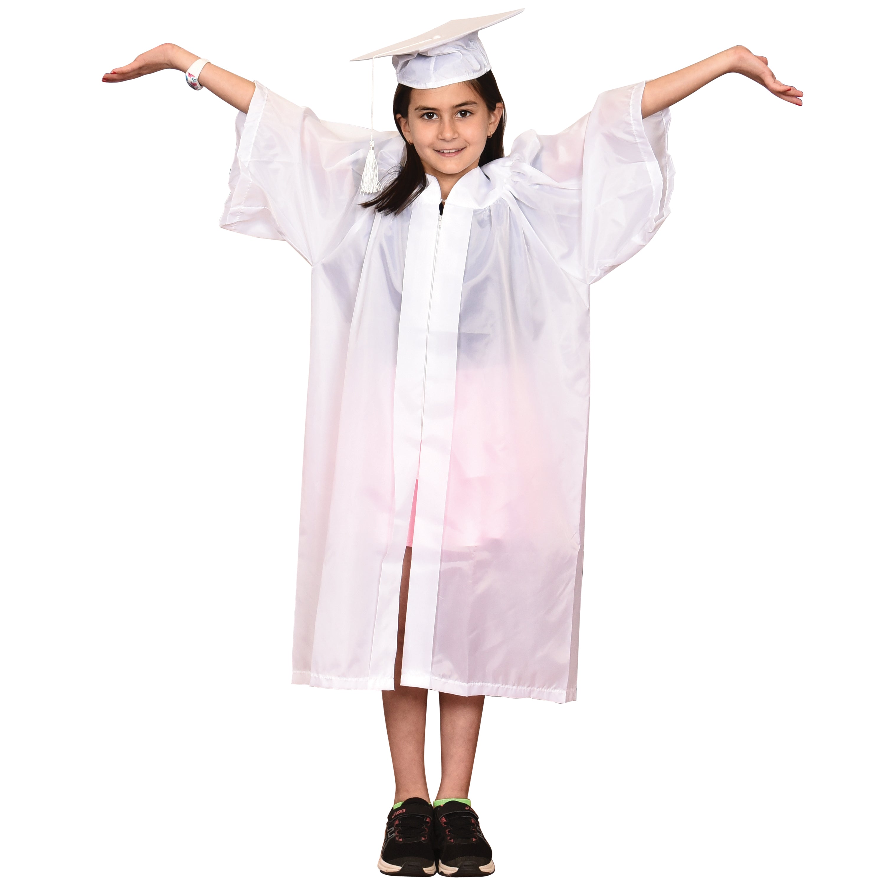 White Graduate Outfit - 1 Count