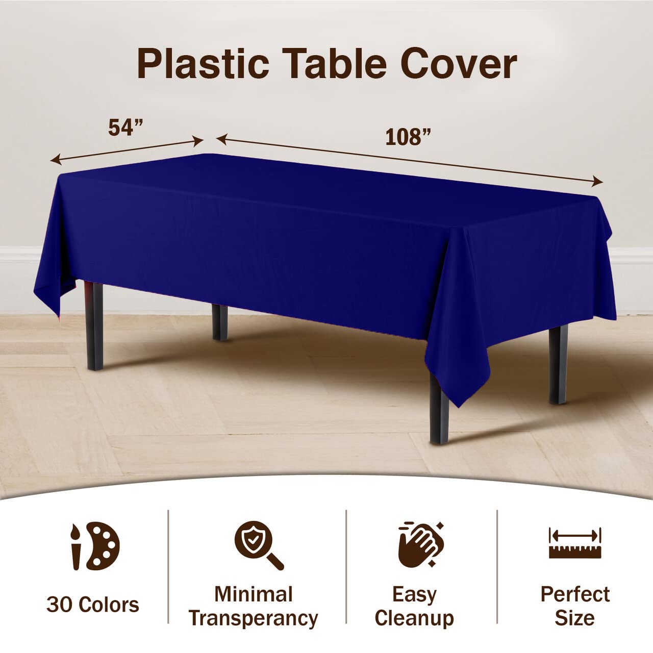 Navy Blue Table Cover