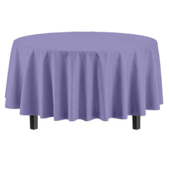 Premium Round Lavender Table Cover