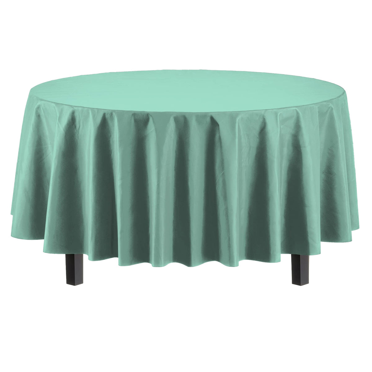 Premium Round Light Mint Table Cover