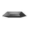 4.5 In. Black Square Plates | 600 Count