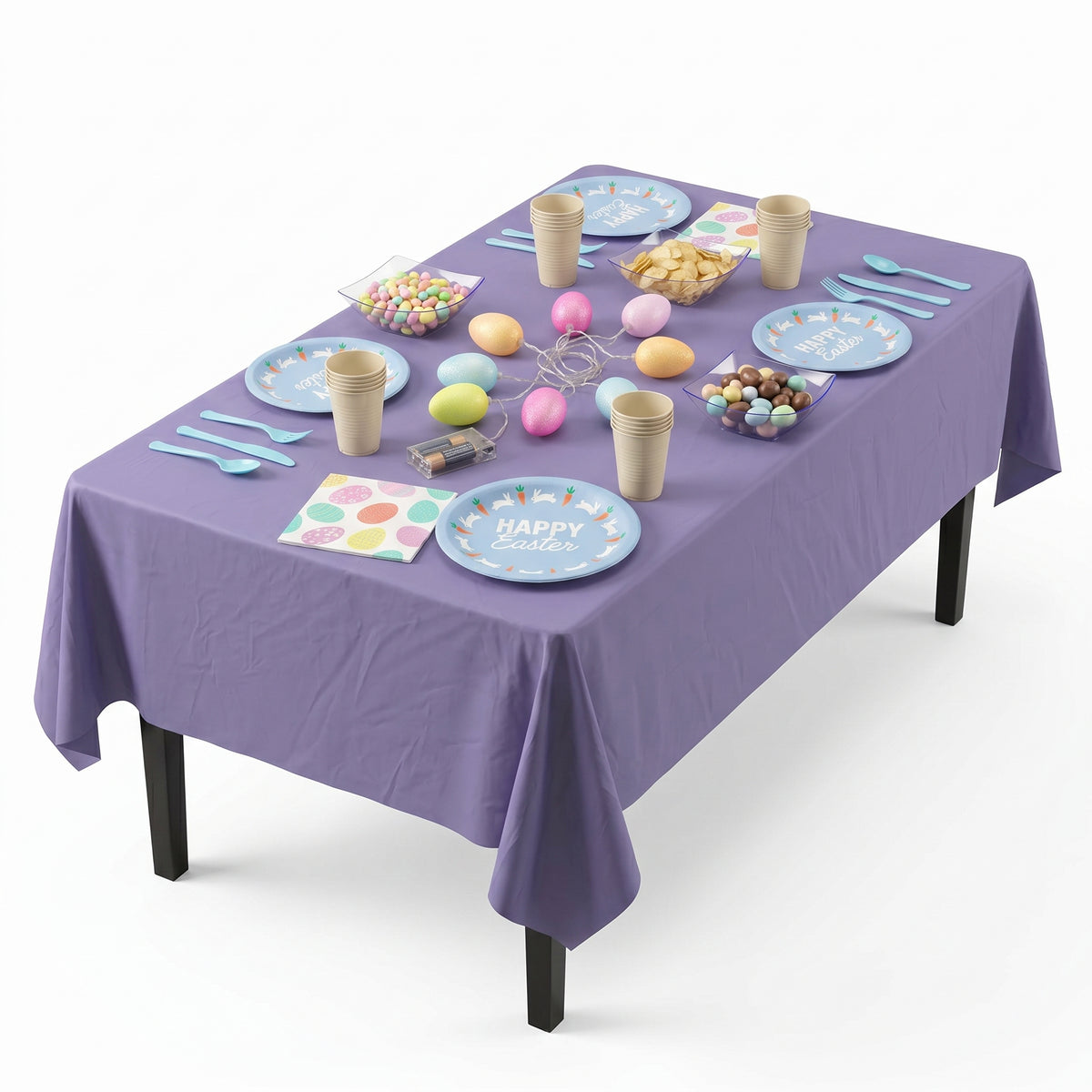 68 Pcs Easter Party Kit - For 8 Guests