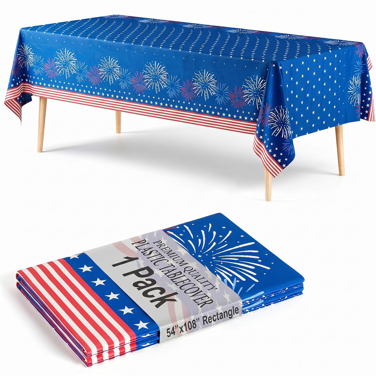 Starburst Table Cover - 54" x 108"