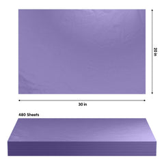 Purple Tissue Reams (480)