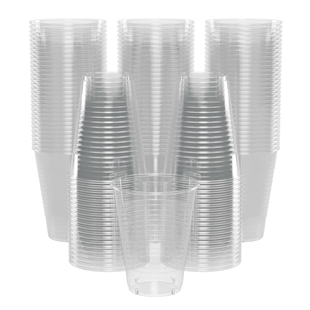 12 Oz. Clear Plastic Cups | 50 Count