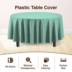 Round Mint Table Cover