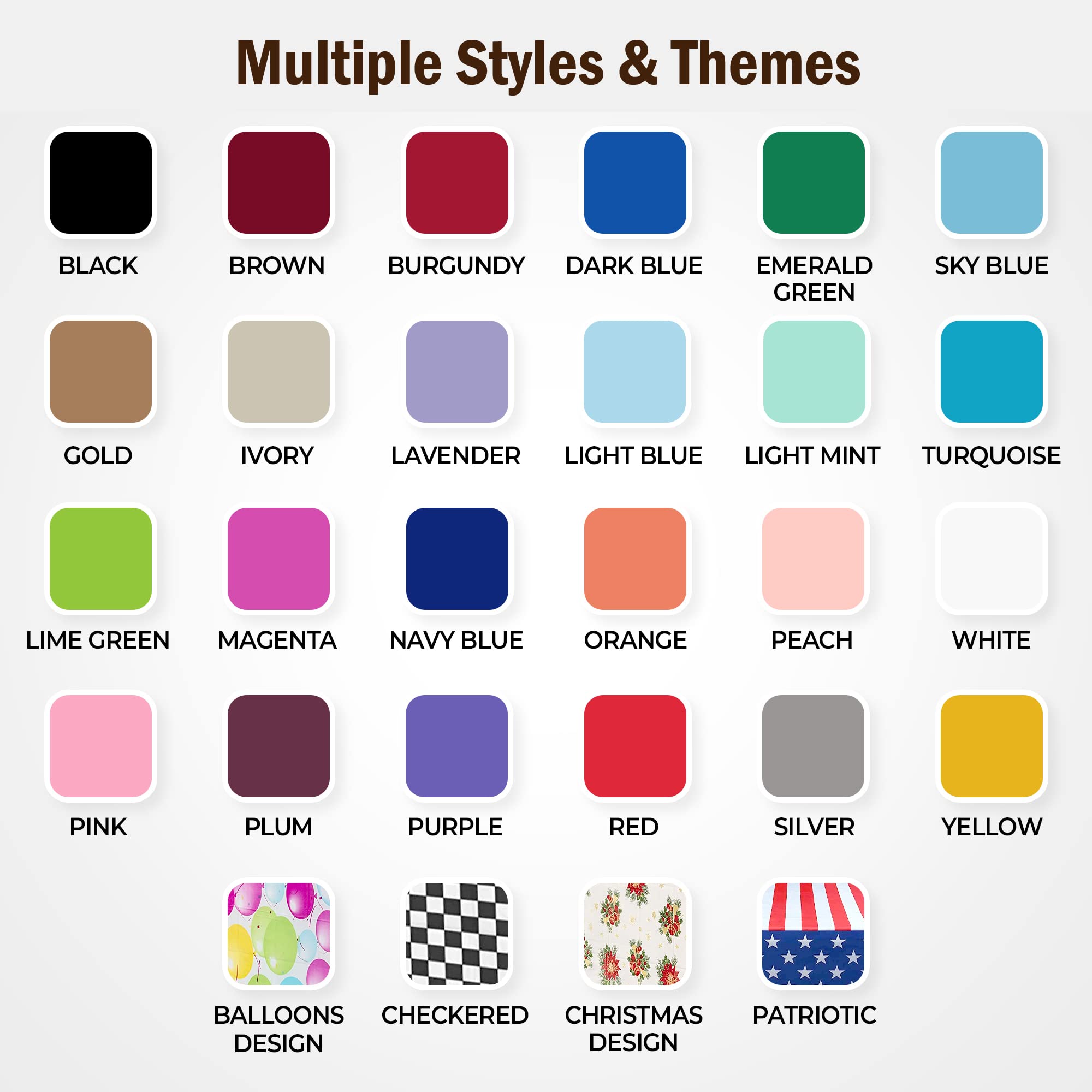 Premium Sky Blue Table Cover