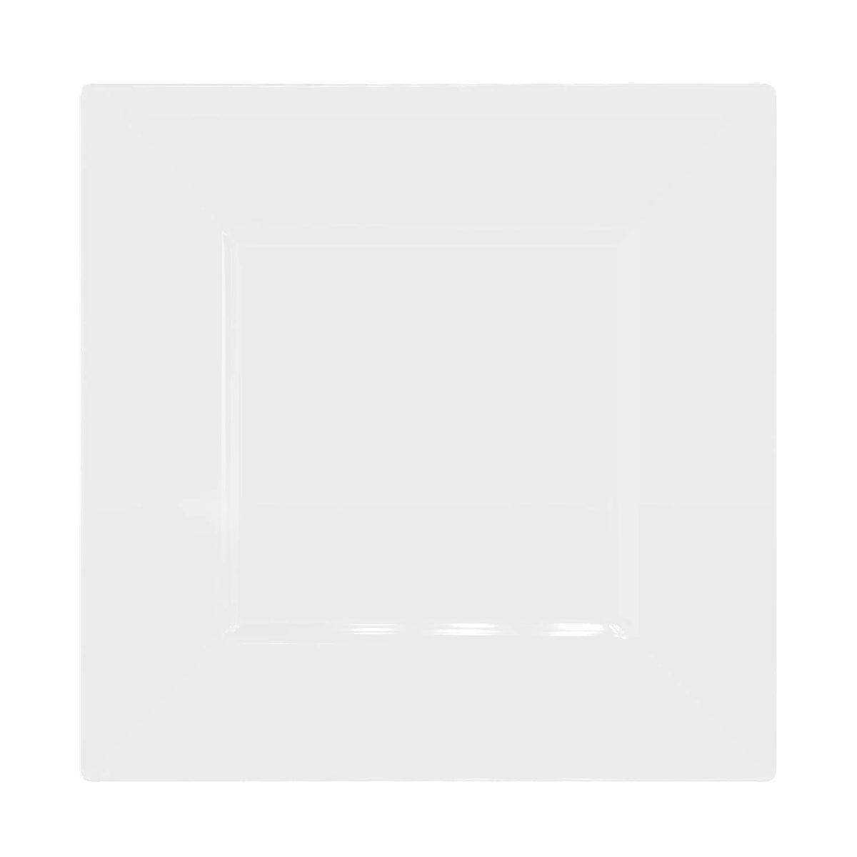 8 In. Clear Square Plates | 10 Count