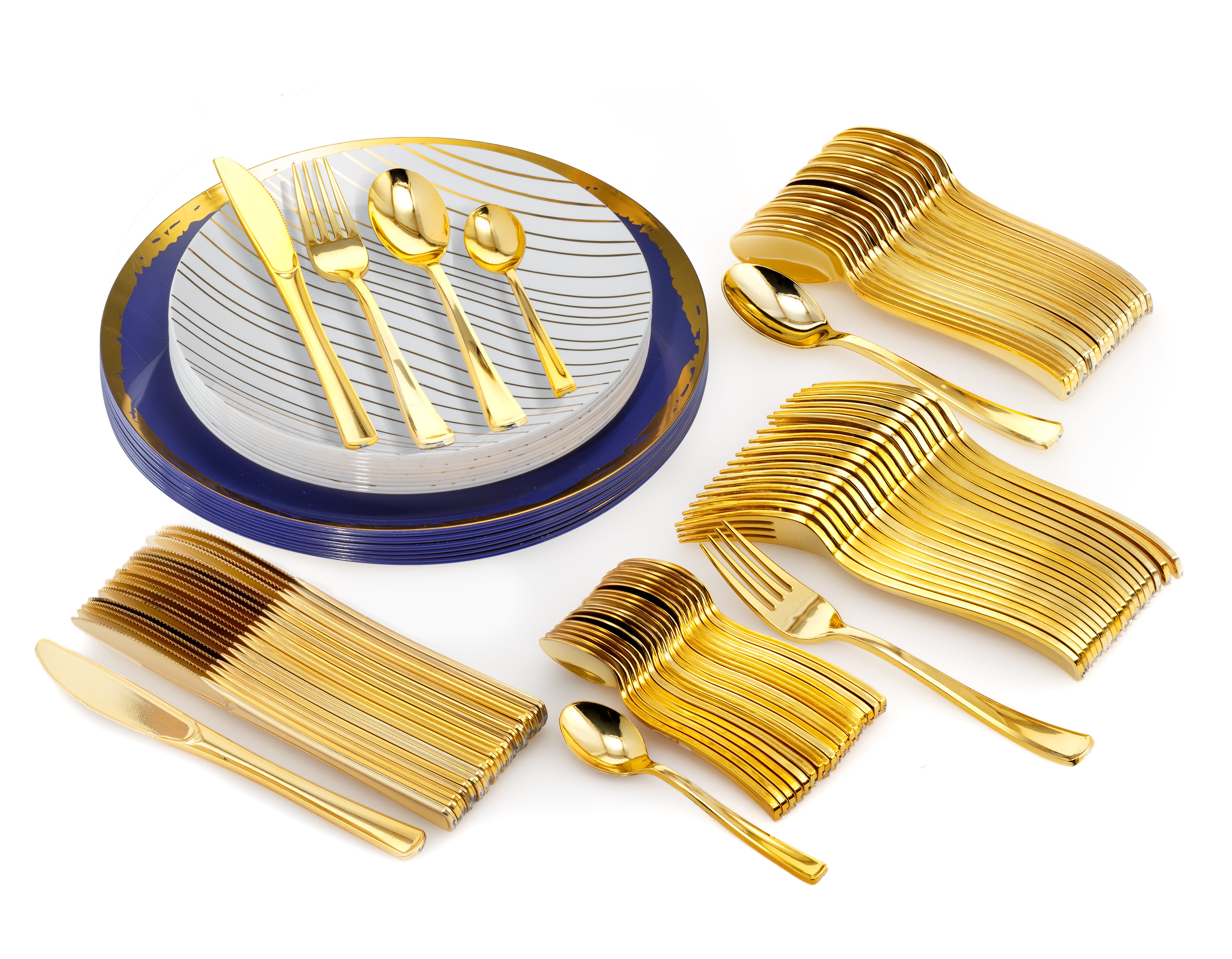 140 Pieces | Setting for 20 | Glam Combo Pack