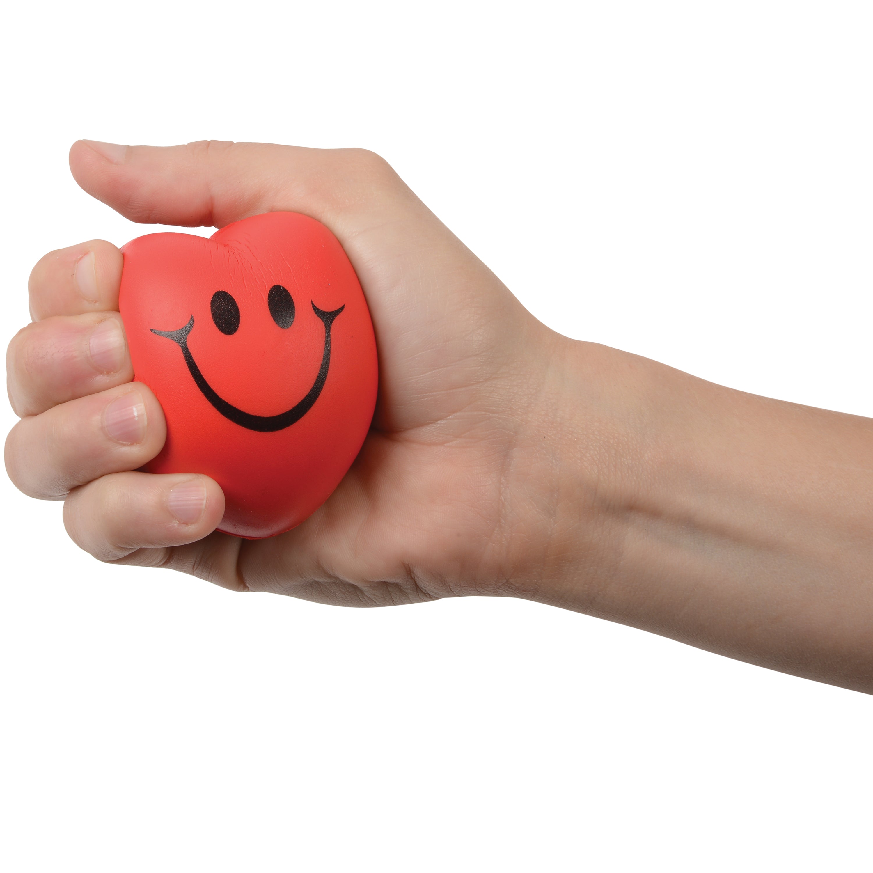 Smile Face Squeeze Heart - 12 Count