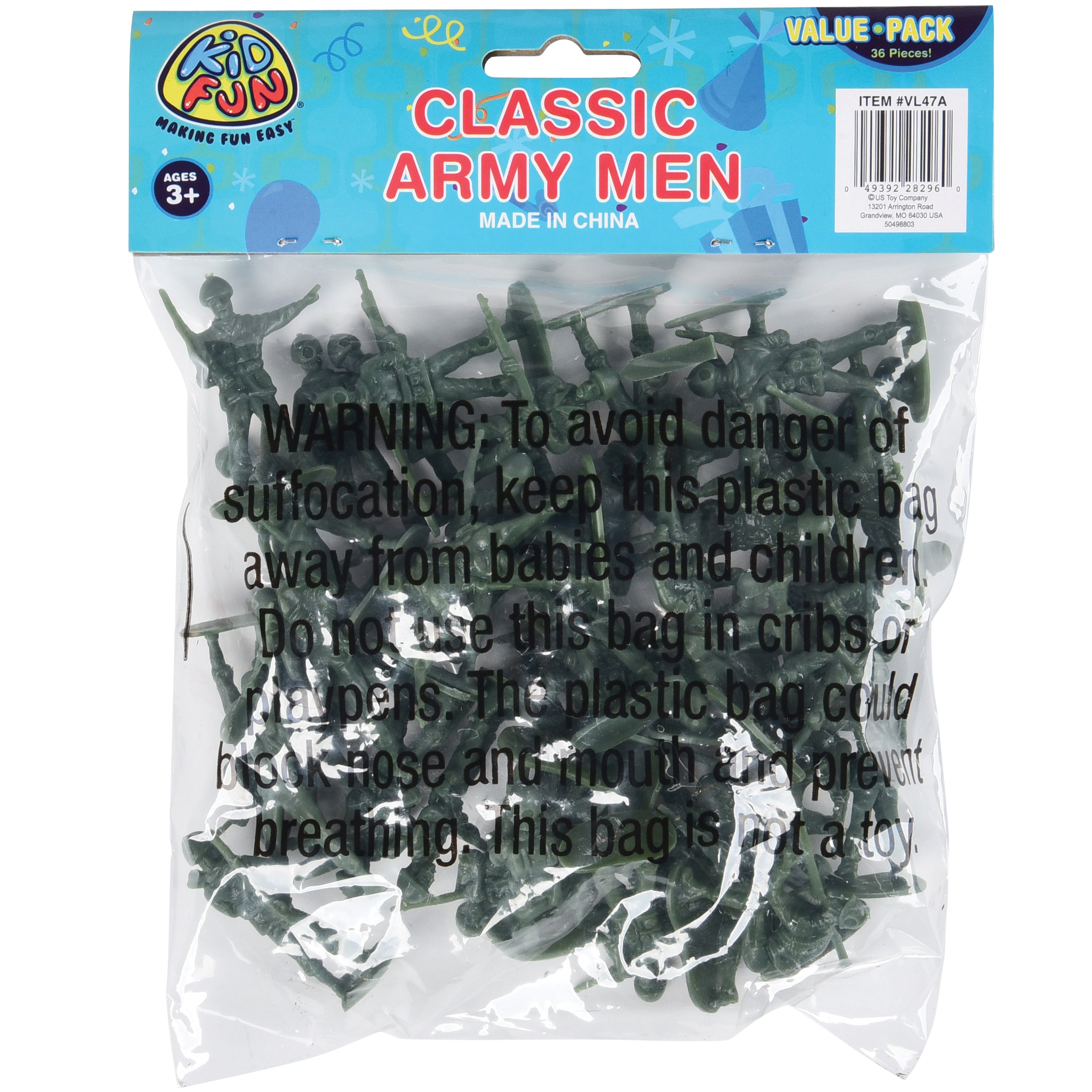 Classic Army Men/36 Per Pkg