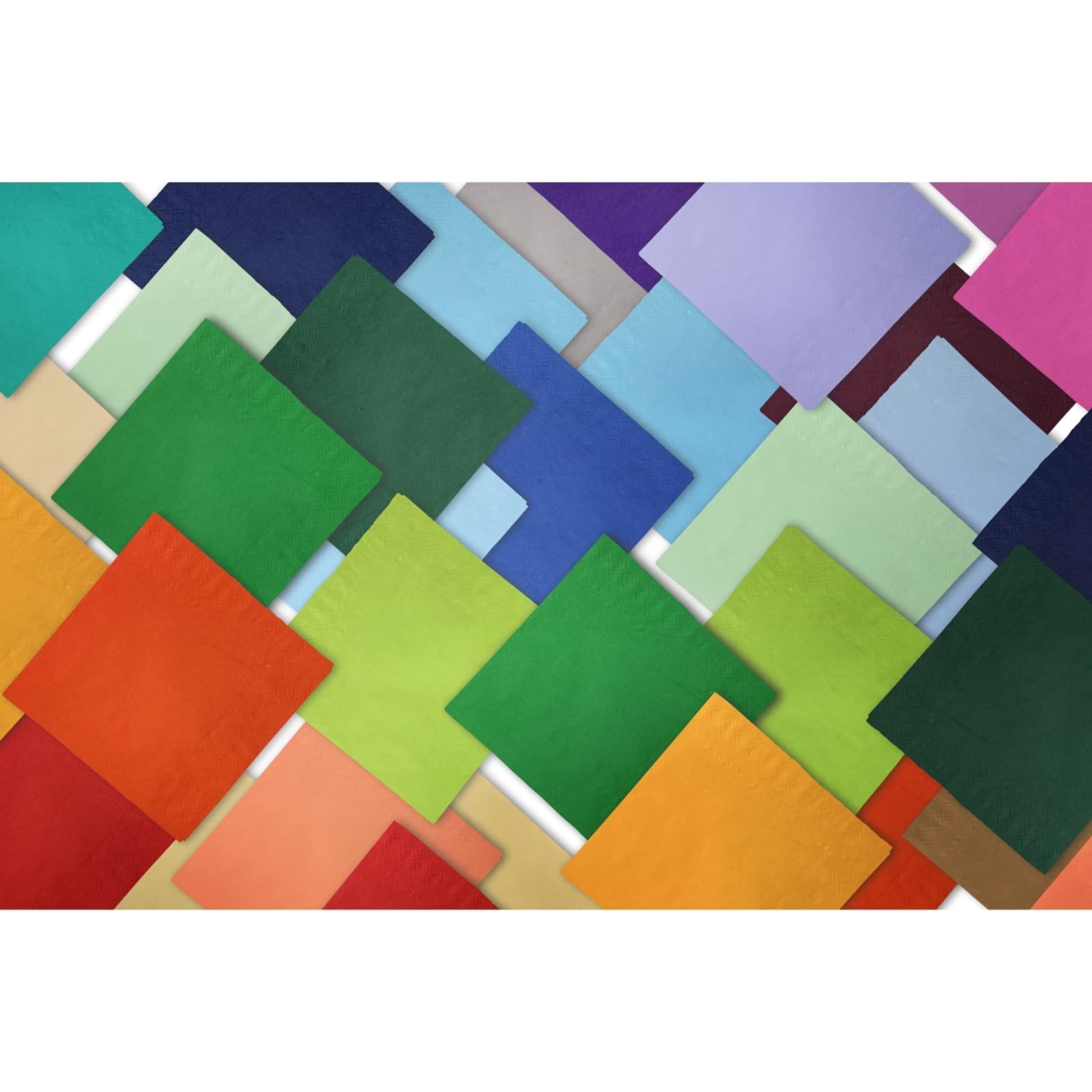 Yellow Luncheon Napkins - 6.75 in. x 6.75 in. | Case of 3600