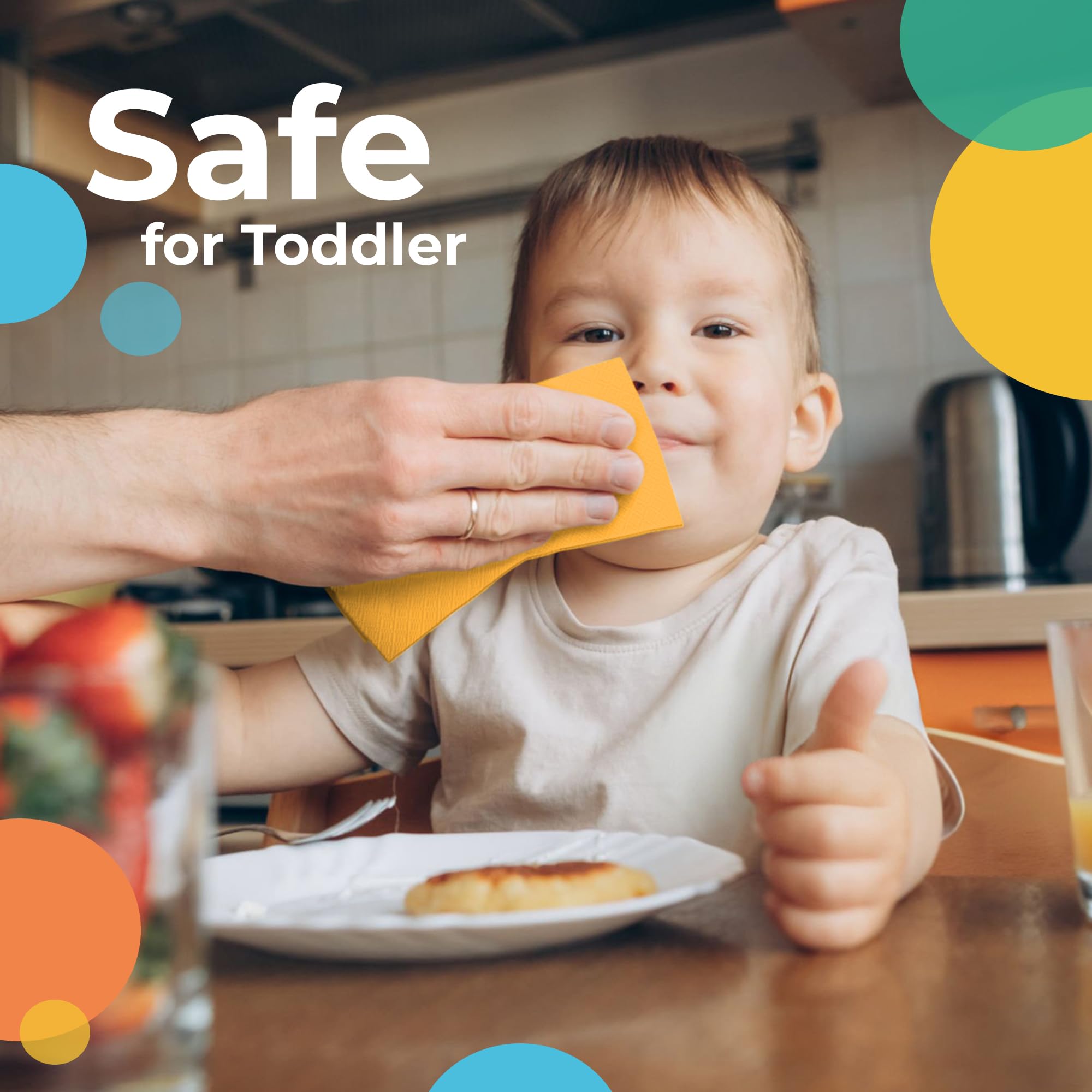 Yellow Luncheon Napkins | 50 Count