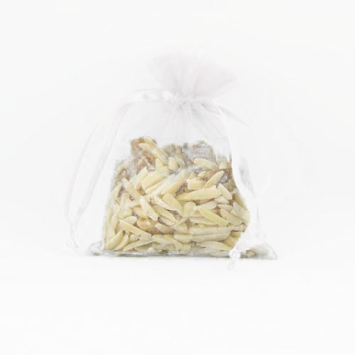 White Large Organza Pouch (6)